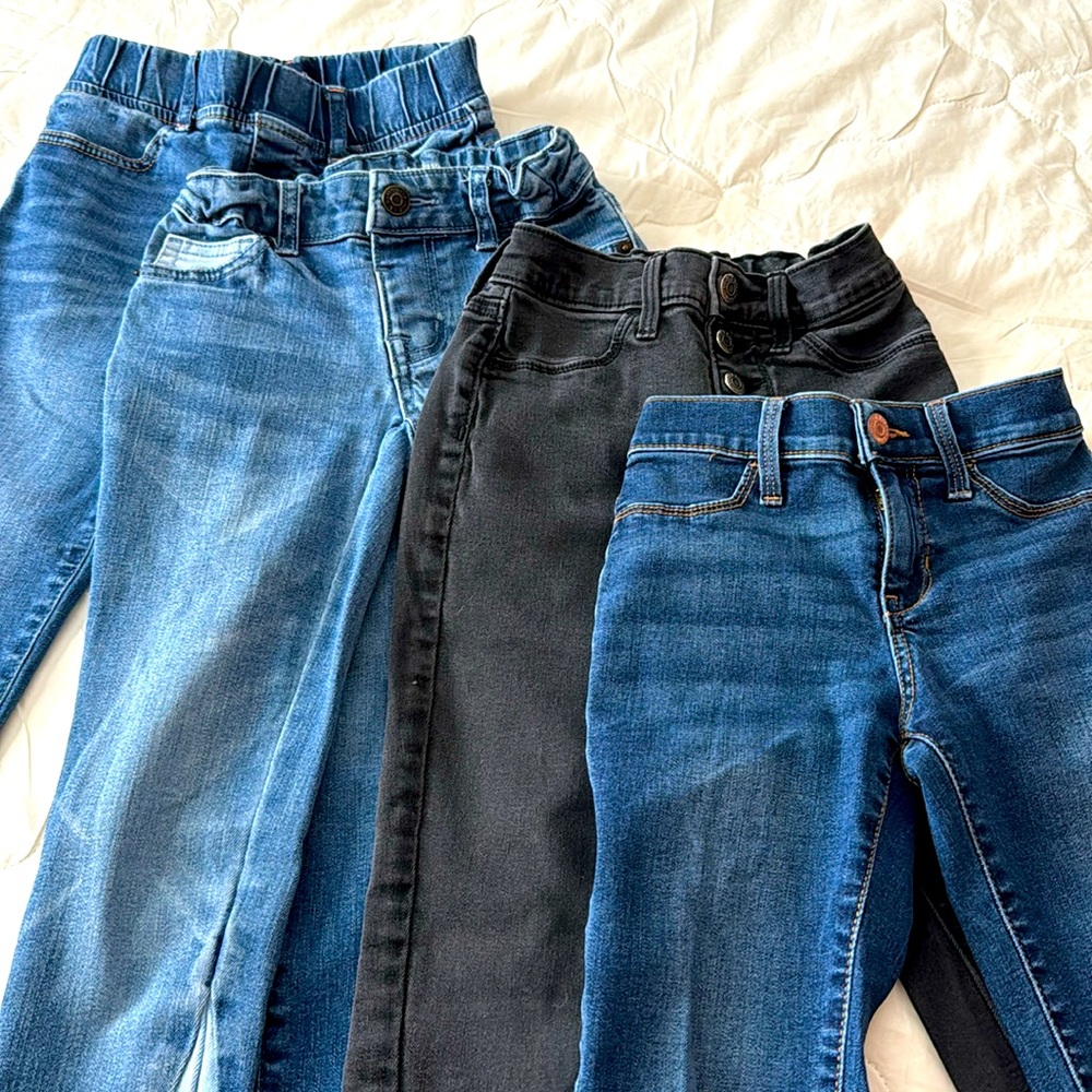 Bundle of Girls Gap/Old Navy/Cat & Jack Size 8 Jeggings
